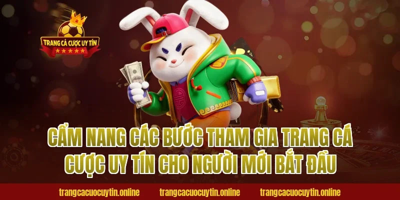 Cẩm nang các bước tham gia trang cá cược uy tín cho người mới bắt đầu